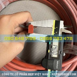 Gioăng silicon đỏ chữ D 8x14 Gioăng silicon đỏ chữ D 8x14