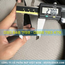 Gioăng cao su EPDM chữ D 27x9x2 Gioăng cao su EPDM chữ D 27x9x2