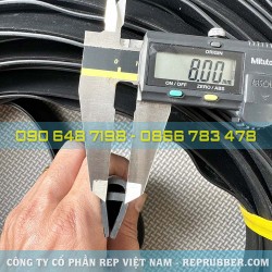Gioăng cao su EPDM chữ U 12.4x24.2x2.2 Gioăng cao su EPDM chữ U 12.4x24.2x2.2