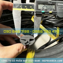 Gioăng cao su NBR chữ H 24x16 Gioăng cao su NBR chữ H 24x16