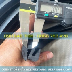 Gioăng cao su EPDM chữ S 41x27.1x7.3 Gioăng cao su EPDM chữ S 41x27.1x7.3