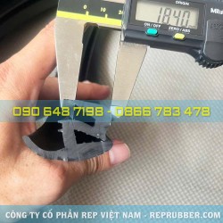 Gioăng cao su EPDM chữ S 41x27.1x7.3 Gioăng cao su EPDM chữ S 41x27.1x7.3