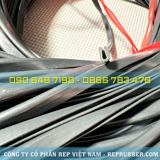 Gioăng cao su EPDM chữ U 4x7x1.5