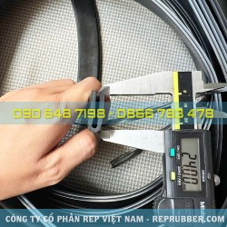 Gioăng cao su EPDM chữ U 8x24x2.5 Gioăng cao su EPDM chữ U 8x24x2.5