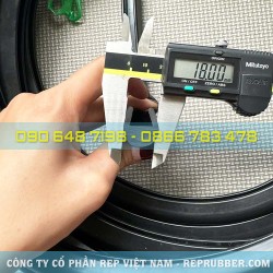 Gioăng cao su EPDM chữ U 18x20x3 Gioăng cao su EPDM chữ U 18x20x3
