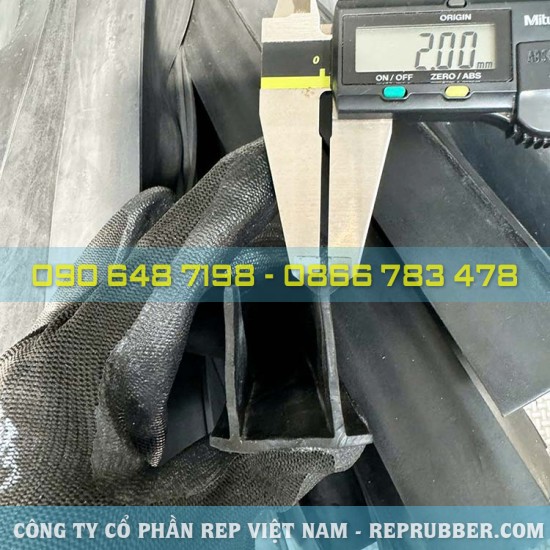 Gioăng cao su EPDM chữ U 40x20x10