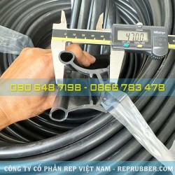 Gioăng cao su EPDM kho lạnh chữ U 35x47x5 Gioăng cao su EPDM kho lạnh chữ U 35x47x5