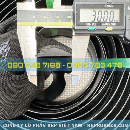 Gioăng cao su EPDM tam giác 6.5x30x1.5