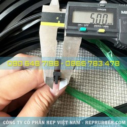 Gioăng cao su EPDM chữ T 5x8.5x2