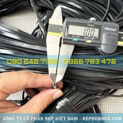Gioăng cao su EPDM chữ U 3x6x1 Gioăng cao su EPDM chữ U 3x6x1