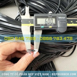 Gioăng cao su EPDM chữ U 3x6x1 Gioăng cao su EPDM chữ U 3x6x1