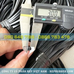 Gioăng cao su EPDM chữ U 3x5x1.2 Gioăng cao su EPDM chữ U 3x5x1.2