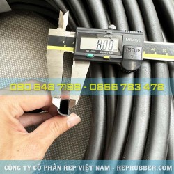 Gioăng cao su thường chữ D 14x10x1 Gioăng cao su thường chữ D 14x10x1