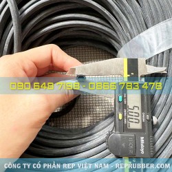 Gioăng cao su xốp EPDM chữ D 8x5x1.5 Gioăng cao su xốp EPDM chữ D 8x5x1.5