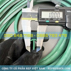 Gioăng silicon xanh chữ T 10x15x2 Gioăng silicon xanh chữ T 10x15x2