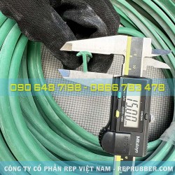 Gioăng silicon xanh chữ T 10x15x2 Gioăng silicon xanh chữ T 10x15x2