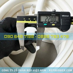 Gioăng silicon xốp trắng chịu nhiệt chữ T 22x14x14 Gioăng silicon xốp trắng chịu nhiệt chữ T 22x14x14