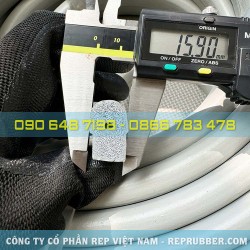 Gioăng cao su xốp xám 15.9x25.4x13.5 Gioăng cao su xốp xám 15.9x25.4x13.5
