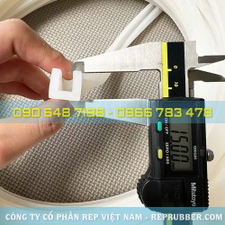 Gioăng silicon chữ U 15x15x4 Gioăng silicon chữ U 15x15x4