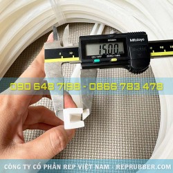 Gioăng silicon chữ U 15x15x4 Gioăng silicon chữ U 15x15x4
