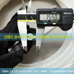 Gioăng silicon trắng 4x11x1 Gioăng silicon trắng 4x11x1