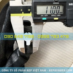 Gioăng silicon trắng 4x11x1 Gioăng silicon trắng 4x11x1