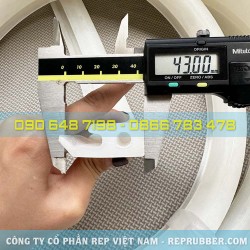 Gioăng silicon trắng 17x43x4.5 Gioăng silicon trắng 17x43x4.5