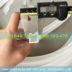 Gioăng silicon trắng 20x18x2 Gioăng silicon trắng 20x18x2