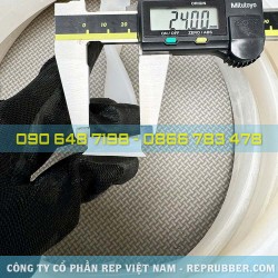 Gioăng silicon trắng 24x28.8x4 Gioăng silicon trắng 24x28.8x4