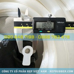 Gioăng silicon trắng 31x18x12.8 Gioăng silicon trắng 31x18x12.8