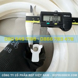 Gioăng silicon trắng 31x18x12.8 Gioăng silicon trắng 31x18x12.8
