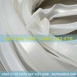Gioăng silicon trắng chữ U 26x16x2.5 Gioăng silicon trắng chữ U 26x16x2.5