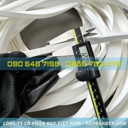 Vòng silicon trắng đục nối nhiệt 25x12x9x4 Vòng silicon trắng đục nối nhiệt 25x12x9x4