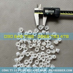 Nắp hít silicon phi 11x15 Nắp hít silicon phi 11x15