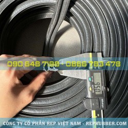 Gioăng cao su xốp kẽm chữ U XK 11 Gioăng cao su xốp kẽm chữ U XK 11