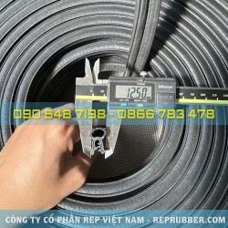 Gioăng cao su xốp kẽm chữ U XK 11 Gioăng cao su xốp kẽm chữ U XK 11
