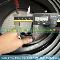 Gioăng cao su EPDM chữ E 37x17x2 Gioăng cao su EPDM chữ E 37x17x2