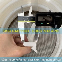 Gioăng silicon trắng chữ L 25x22x7.5 Gioăng silicon trắng chữ L 25x22x7.5