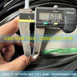 Gioăng cao su thường chữ U 6x12x1.5 Gioăng cao su thường chữ U 6x12x1.5