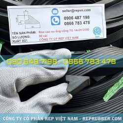 Gioăng cao su ống cống TG 14x25 D300 Gioăng cao su ống cống TG 14x25 D300