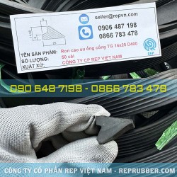 Gioăng cao su ống cống TG 14x25 D400 Gioăng cao su ống cống TG 14x25 D400