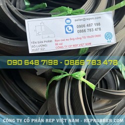 Gioăng cao su ống cống TG 19x25 D600 Gioăng cao su ống cống TG 19x25 D600
