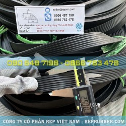 Gioăng cao su ống cống TG 14x25 D800 Gioăng cao su ống cống TG 14x25 D800