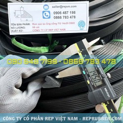 Gioăng cao su ống cống TG 14x25 D900 Gioăng cao su ống cống TG 14x25 D900