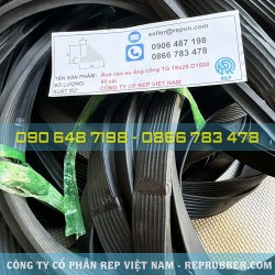 Gioăng cao su ống cống TG 19x25 D1500 Gioăng cao su ống cống TG 19x25 D1500