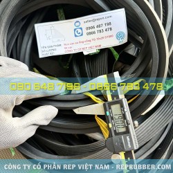 Gioăng cao su ống cống TG 19x25 D1800 Gioăng cao su ống cống TG 19x25 D1800