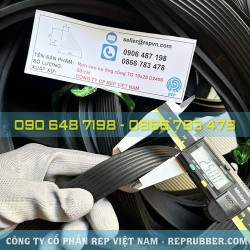 Gioăng cao su ống cống TG 19x25 D2400 Gioăng cao su ống cống TG 19x25 D2400