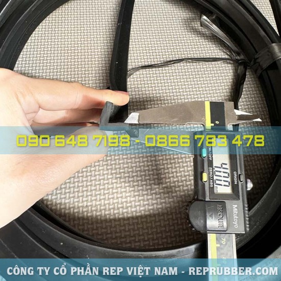Gioăng cao su EPDM chữ L 15x15x4 Gioăng cao su EPDM chữ L 15x15x4