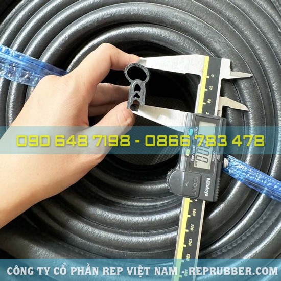 Gioăng cao su xốp chữ U XK 04 Gioăng cao su xốp chữ U XK 04