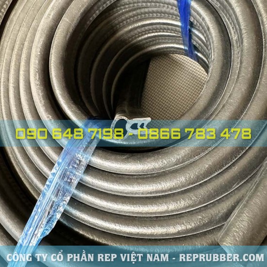 Gioăng cao su xốp chữ U XK 04 Gioăng cao su xốp chữ U XK 04